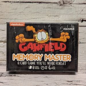 NEW Sealed 2022 Nickelodeon Garfield Memory Master Game Ages 6+ By Aquarius